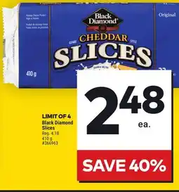 Giant Tiger Black Diamond Slices offer