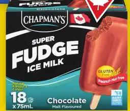 Giant Tiger Chapman's frozen dessert offer