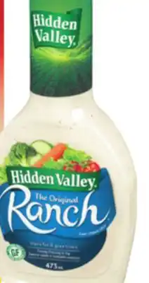 Giant Tiger Hidden Valley dressing offer
