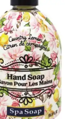 Giant Tiger Spa Soap hand soap offer