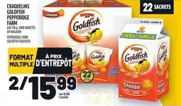 Metro CRAQUELINS GOLDFISH PEPPERIDGE FARM | PEPPERIDGE FARM GOLDFISH CRACKERS offer