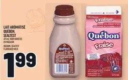 Metro LAIT AROMATISÉ QUÉBON, SEALTEST | QUÉBON, SEALTEST FLAVOURED MILK offer