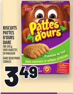 Metro BISCUITS PATTES D'OURS DARE | DARE BEAR PAWS COOKIES offer