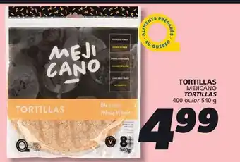 IGA MEJICANO TORTILLAS offer