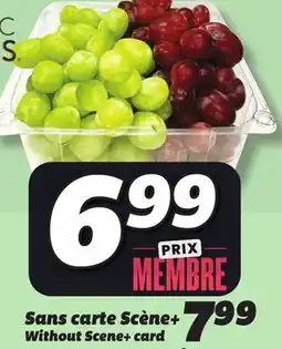 IGA SEDLESS RED AND GREEN GRAPES offer