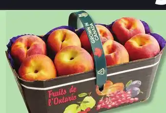 IGA PEACHES offer