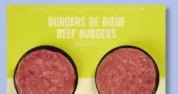 IGA LES CHARCUTIERS PORK SHOP FROZEN BEEF OR PORK BURGERS offer
