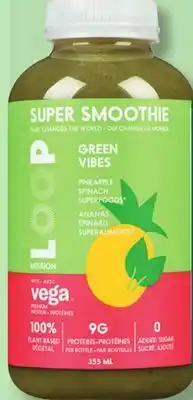 IGA LOOP COLD PRESSED JUICE OR SMOOTHIE offer