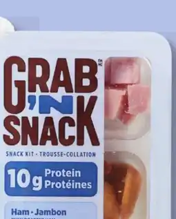 IGA MAPLE LEAF GRAB'N SNACK SNACK KIT offer