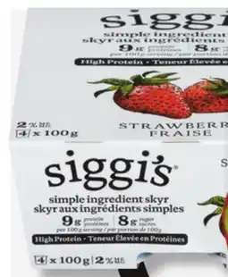 IGA SIGGI'S YOGURT OR DRINKABLE YOGURT offer