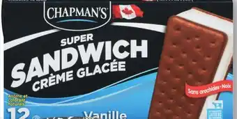 IGA CHAPMAN'S ICE CREAM offer