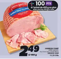 IGA MÈRE MICHEL SMOKED HAM offer