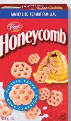 IGA POST HONEYCOMB CEREAL offer