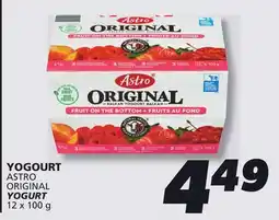 IGA ASTRO ORIGINAL YOGURT offer