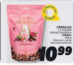 IGA LA FOURMI GRAND GRANOLA CEREAL offer