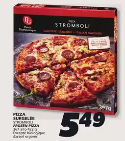 IGA STROMBOLI FROZEN PIZZA offer