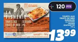 IGA LA FISHERIE FROZEN SEAFOOD PIE offer