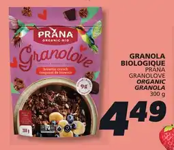 IGA PRANA ORGANIC GRANOLA offer