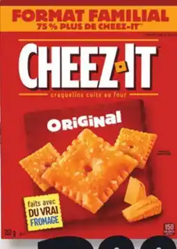 IGA CHEEZ-IT CRACKERS offer