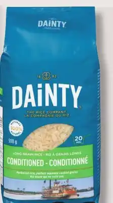 IGA DAINTY RICE offer