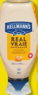 IGA HELLMANN'S MAYONNAISE offer