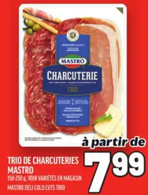 Metro TRIO DE CHARCUTERIES MASTRO | MASTRO DELI COLD CUTS TRIO offer