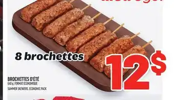 Metro BROCHETTES D'ÉTÉ | SUMMER SKEWERS offer