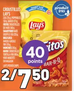 Metro CROUSTILLES LAY'S | LAY'S POTATO CHIPS offer