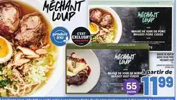 Metro BRAISÉ DE JOUE DE BOEUF OU DE PORC MÉCHANT LOUP | MÉCHANT LOUP BRAISED BEEF OR PORK CHEEK offer