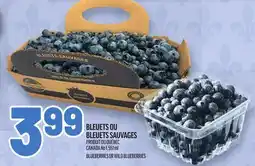 Metro BLEUETS OU BLEUETS SAUVAGES | BLUEBERRIES OR WILD BLUEBERRIES offer