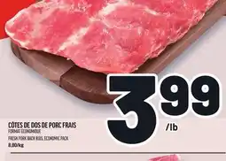 Metro CÔTES DE DOS DE PORC FRAIS | FRESH PORK BACK RIBS offer