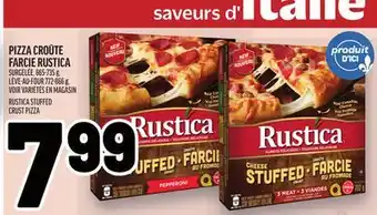 Metro PIZZA CROÛTE FARCIE RUSTICA | RUSTICA STUFFED CRUST PIZZA offer