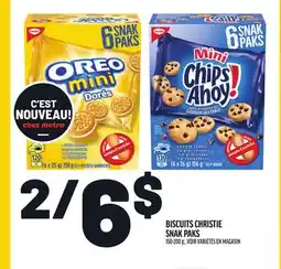 Metro BISCUITS CHRISTIE SNAK PAKS offer