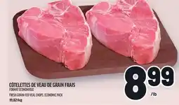 Metro CÔTELETTES DE VEAU DE GRAIN FRAIS | FRESH GRAIN-FED VEAL CHOPS offer
