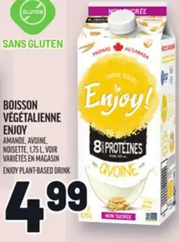 Metro BOISSON VÉGÉTALIENNE ENJOY | ENJOY PLANT-BASED DRINK offer