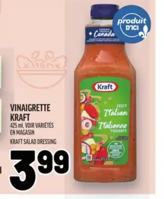 Metro VINAIGRETTE KRAFT | KRAFT SALAD DRESSING offer