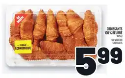 Metro CROISSANTS 100% BEURRE | 100% BUTTER CROISSANTS offer