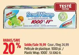 Canadian Tire SealWrap Plastic Wrap offer