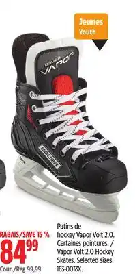 Canadian Tire Bauer Vapor Volt 2.0 Hockey Skates offer