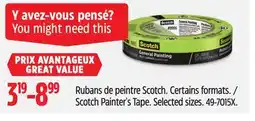 Canadian Tire Scotch Painter's Tape offer