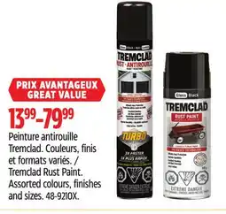 Canadian Tire Tremclad Rust Paint offer