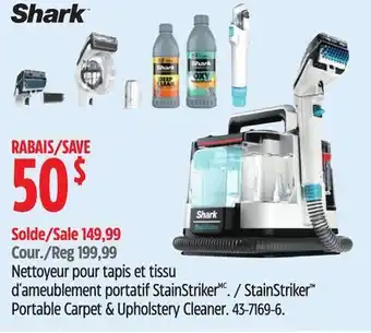 Canadian Tire StainStriker Portable Carpet & Upholstery Cleaner offer