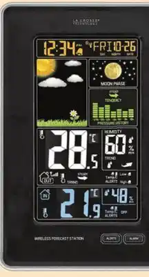 Canadian Tire La Crosse Deluxe Colour Display Weather Station offer