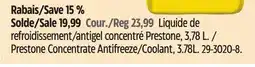 Canadian Tire Prestone Concentrate Antifreeze/Coolant, 3.78L offer