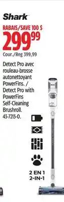 Canadian Tire Shark Detect Pro with PowerFins Self-Cleaning Brushroll offer