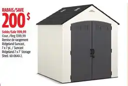 Canadian Tire Suncast Ridgeland 7 x 7´ Storage Shed offer