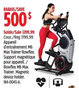 Canadian Tire Bowflex M6 Max Trainer offer