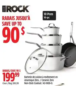 Canadian Tire Heritage the Rock Ceramic Zero Non-Stick Cookset offer