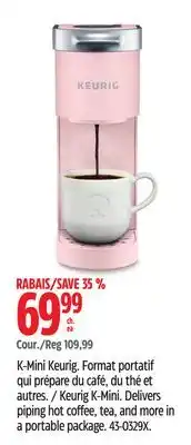 Canadian Tire Keurig K-Mini offer