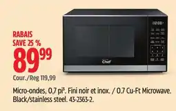 Canadian Tire Master Chef 0.7 Cu-Ft Microwave offer